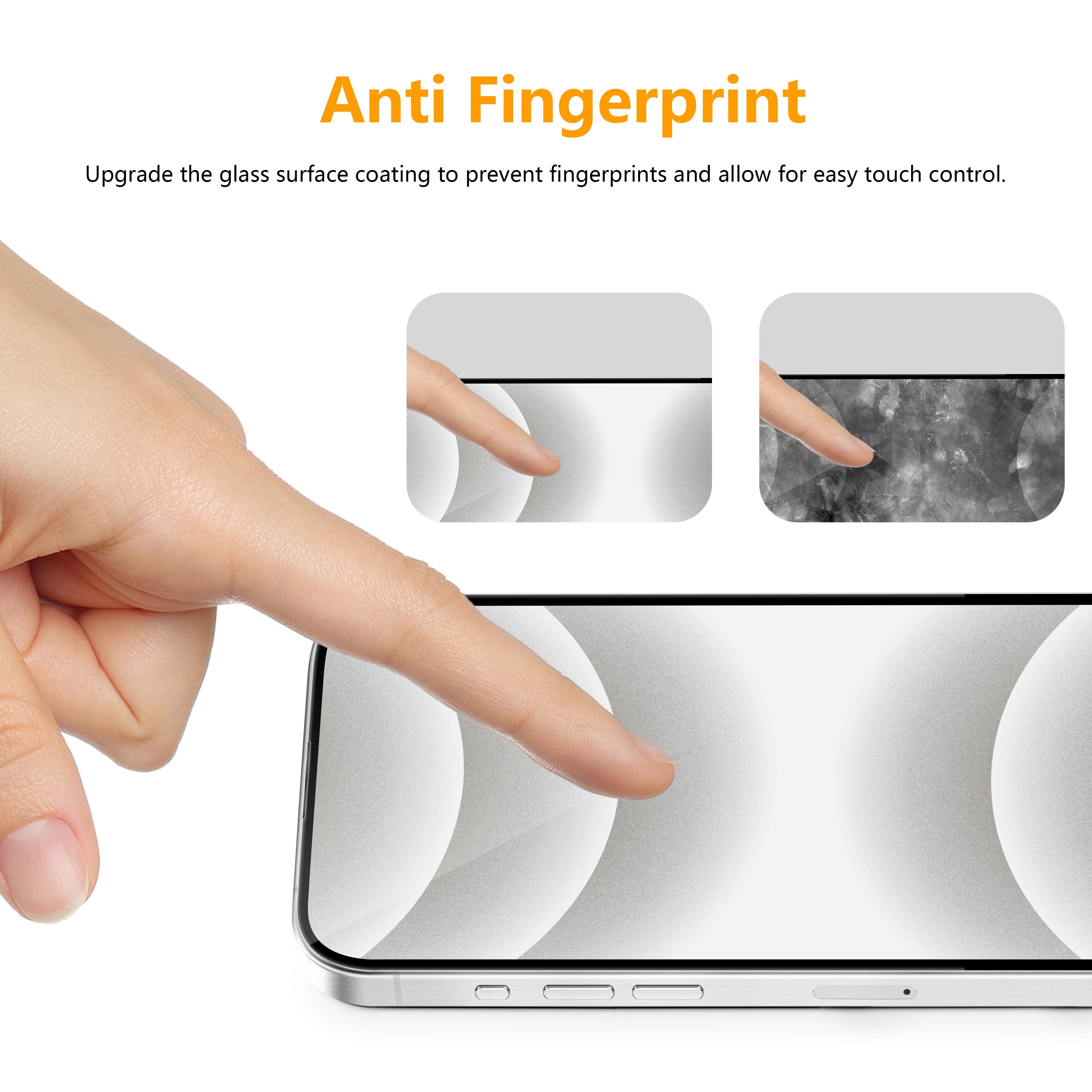 CASETORI® SAMPLE_HD 3D PROTECTION FOR IPHONE 16 PRO MAX | EDGE TO EDGE W. INST. TOOL