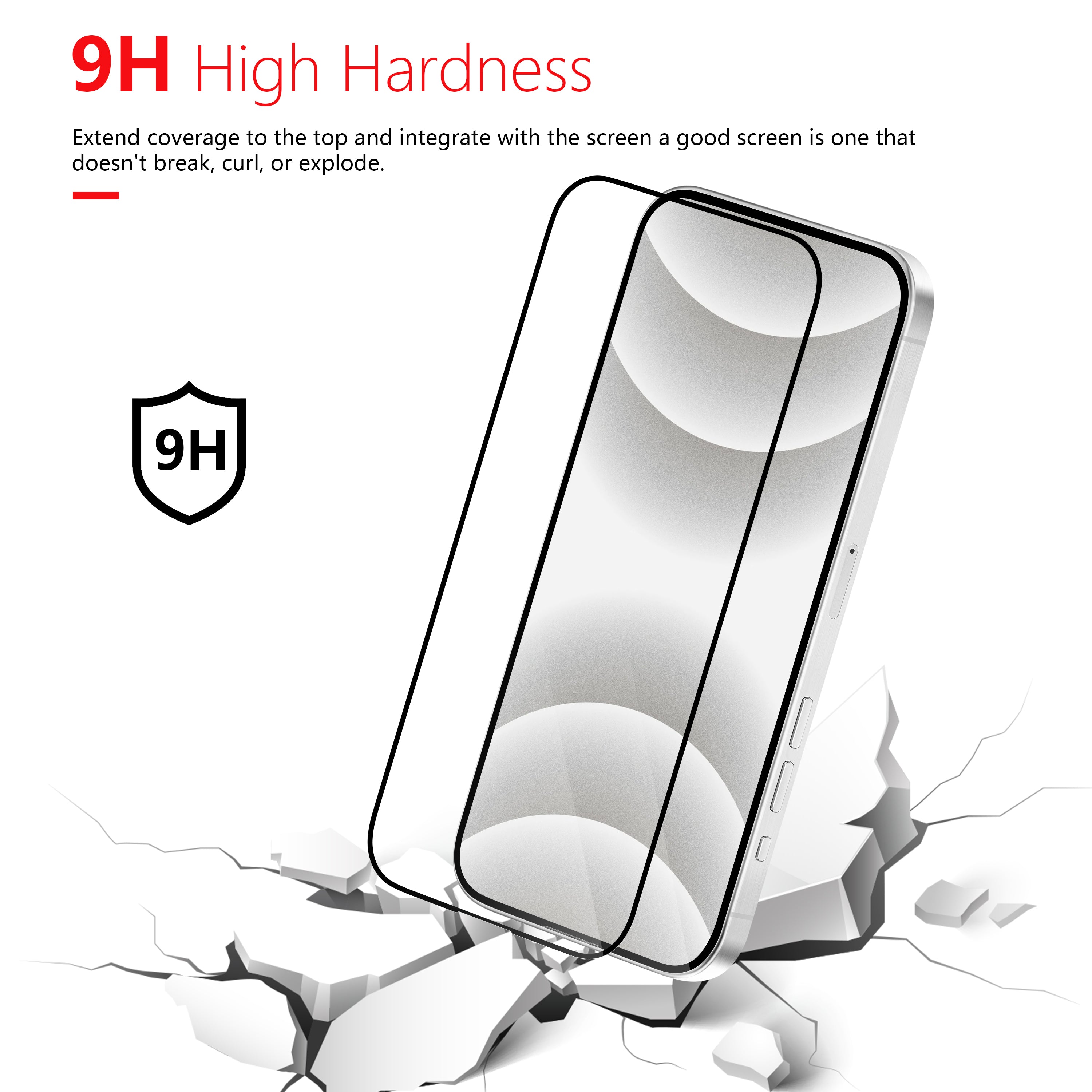 CASETORI® SAMPLE_HD PROTECTION FOR IPHONE 16 PRO MAX | EDGE TO EDGE W. INST. TOOL